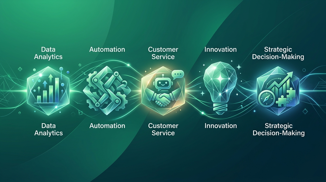 5 דרכים שבהן AI יכול לשנות את העסק שלך כבר היום